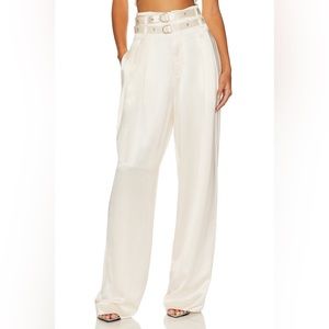 Rhett satin pants by Nonchalant